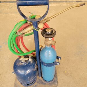 Equipo Oxigas 1 Kg X 1/2 Mt Azul