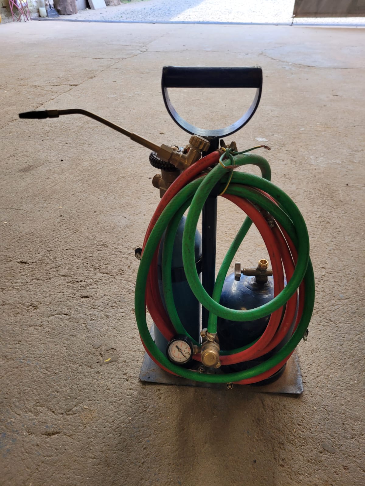 Equipo Oxigas 1 Kg X 1/2 Mt Azul - Image 3